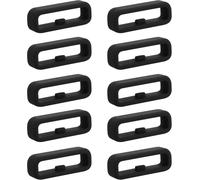 10 X Buckle For 20 Mm Smartwatch Strap (Universal) Watch Loop - Silicone Fitness Tracker Bracelet Buckle ¿ Multi-Coloured