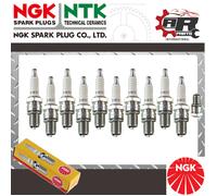 10 X Bujías Marca NGK Originales Cartouche Recharge B8ES N. Dé Stock 2411 Precio