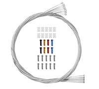 10 x Câble De Dérailleur 2.05m en Acier, Câble de Changement de Vitesse, Càble dérailleur vélo pour Route VTT Vélo