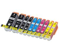 10 x Cartouche d'encre avec puce compatible Epson 26, 26XL, C13T26164010, C13T26364010 pour imprimantes Expression Premium XP-600, Expression Premium XP-610, Expression Premium XP-510, Expression