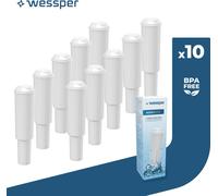 10 x Cartouche filtrante Wessper alternative pour machine à café Jura Impressa E F S X Z