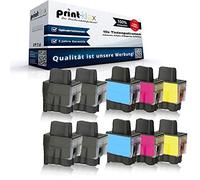 10 x Cartouches d'encre Compatibles pour Brother LC900 MFC410 C MFC410CN MFC215 C MFC410 C mfc422 C mfc425 mfc420 C - Pack - Print économie d'Office Serie - LC900BK LC900 C LC900 M LC900Y