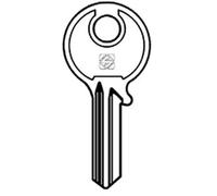 10 X CLÉ PLATE EN LAITON NICKELÉ CISA CS28 SILCA