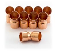 10 X coude cuivre 45° F/F 41CU - diamètre 16 mm BRICOZOR