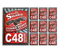 10 x Double Snake C48 - Levure Turbo, Levure Vodka, Levure pour Purée