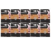 10 x Duracell 1632 (10 ampoules de 1 batterie) 10 piles (CR1632)
