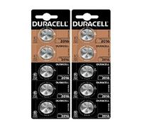 10 x Duracell 2016 Lithium (2 ampoules de 5 batteries) 10 piles