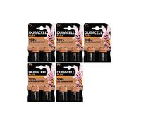 10 x Duracell 9 V Plus 6LR61/MN1604 Alcaline (5 ampoules de 2 batteries) 10 piles