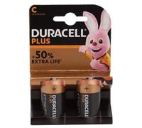 10 X Duracell Batt Alcalina 1/2 Torcia 2 Pz Mn1400