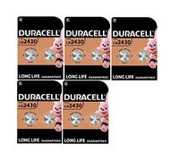 6 piles Duracell CR 2025 avec lithium (1 blister de 2 piles + 1 ampoule de 4 batteries)