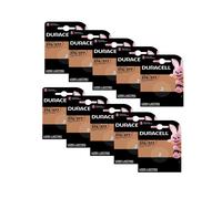 10 x Duracell SR626 Pile Bouton 1,5 V Oxyde D’Argent Blister
