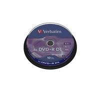 - 10 x DVD+R DL - 8.5 Go 8x - argent mat - spindle