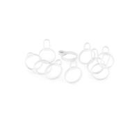 Okuli 10 x Écouteurs en Silicone Embouts d'oreilles pour Sony Linkbuds WF-L900 Casque Écouteurs en Blanc