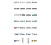 10 X eTIQUETTE DE SIGNAL INTERDICTION D ENTReE AUX CHIENS