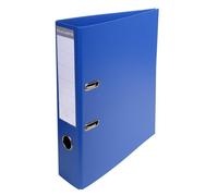 10 X Exacompta A4 Perm Tactile PVC Classeur à Levier - 2 Joints - 70mm - Bleu