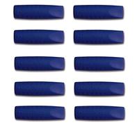 10 x FABER-CASTELL Grip 2001 Eraser Cap Crayon Plomb Protecteur Couleur Bleu
