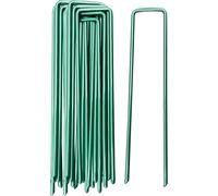 10 x Garden Stakes Steel Tent Pegs Lawn Stakes for Weed Tarpaulin