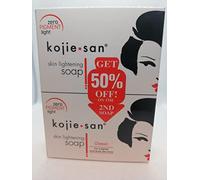 10 x Kojie San Skin Lightening Kojic Acid Soap 2 Bars - 135 g + 1 YouLookLight écran/Téléphone chiffon de nettoyage
