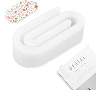 10 X Large Acrylic Paper Clips 99.7 X 49.3 X 2.3 Mm,Sublimation Transparent Diy Office Supply,Paper Clips With Protective Film For Creative Bookmarks