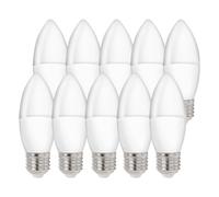 10 X LED Ampoule Bougies 4W E27 Mat 340lm Lampes 840 Blanc Neutre 4000K 200°