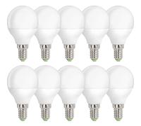 10 X LED Ampoule Gouttes 4W = 31W E14 Mat Bille Blanc Froid 6000K Lumière Du