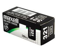 10 X MAXELL 321 Piles Batteries Boîte Sans Mercure Oxide D'Argent SR616SW 1.55V