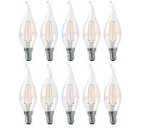 10 X Megaman LED Filament Ampoule C35 Bougie 3W =25W E14 Clair Chaud 2700K