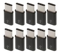 10 x Micro USB vers USB 3.1 Type C données Adaptateur convertisseur pour Samsung Galaxy S9 S8 Plus Note 9 8 LG V30 V20 G6 G5 MacBook Google Pixel 2 XL Moto Z