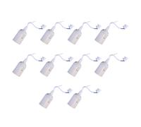 10 x Modèle de construction Douille lampe Rénové E27 Version du site blanc