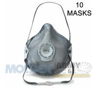 10 X MOLDEX Respiratoire Masque FFP2V Protection Avec Ventex Valvule