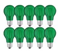 10 X OSRAM Ampoule LED Star Classic A Décor 1,6W E27 136lm 7500K Vert