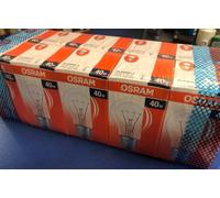 10 x Osram CLASSIC A CL 40W 230V E27 Lampe Incandescente Dimmable 180