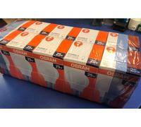 10 x OSRAM CLASSIC A CLAS A FR 25W Lampe Incandescente MATT Dimmable E27