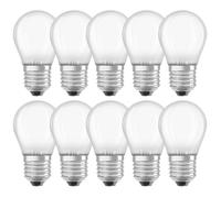 10 X Osram LED Filament Classique Gouttes 4W = 40W E27 Mat 470lm Blanc Neutre