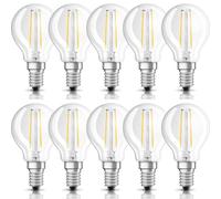 10 X Osram LED Filament Goutte 2,8W = 25W E14 Clair 250lm Chaud 2700K DIMMABLE