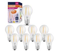 10 X Osram LED Filament Parathom Ampoule 4W = 40W E27 Transparent 4000K Capteur