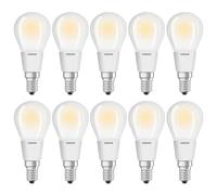 10 X OSRAM LED Filament Parathom Goutte 6W = 60W E14 Mat 806lm Blanc Chaud 2700K