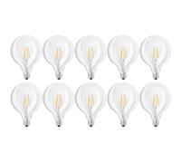 10 X Osram LED Parathom Filament G125 Globe 4W = 40W E27 Clair 470lm Blanc Chaud