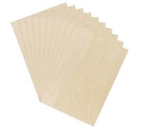 10 X Panneaux de Contreplaqué, Panneau en Bois A3, Bois de Scie à Chantourner pour le Travail Du Bois, le Traitement au Laser, la