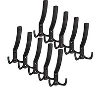 10 x Patères JASMIN noir 143 x 76 x 67 mm Entraxe 32 mm Porte-manteaux Crochets de SO-TECH