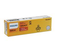 10 X Philips Bax Lampes BX8.4d 1.1W 12V Orange 12624CP Lampe Ampoule Lampe
