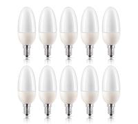 10 X Philips Softone Lampe à Économie D'Énergie Bougie 5W = 21W E14 190lm Chaude