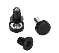 10 x Pieds réglables SOTECH M8 x 20 mm (Longueur totale avec patins : 25 mm) avec Douille à percer Vis de réglage Vis de meuble