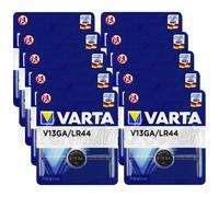 10 X Piles Alkalines Varta V13GA LR44 1,5V A76 L1154 AG13 SR44 Bouton