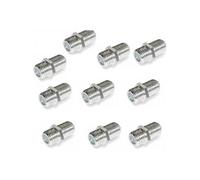 10 x RACCORD F A VISSER FEMELLE-FEMELLE tv tnt satellite câble HD ME