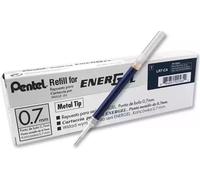 10 x recharge à rouleaux Pentel LR7 0,7 mm pointe métallique pour stylo EnerG...