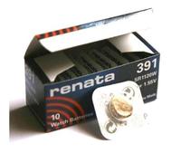 10 x Renata 391 fabriquée en Suisse au Lithium SR1120 W