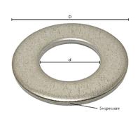 10 X RONDELLE PLATE COMMUNE M 10 - 2,2 x 20 x 10,8 mm