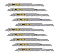 10 x SabreCut SCRS1531L_10 240 mm 5 TPI S1531L Lames de scie sabre à coupe très rapide compatibles avec Bosch Dewalt Makita et bien d'autres
