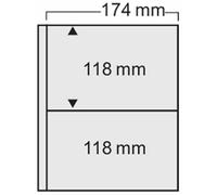 10 x Safe 7874 Feuilles supplémentaires compactes pour Billets